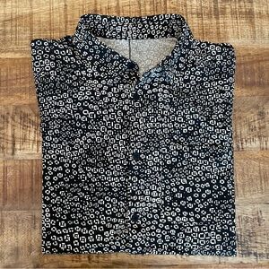 Lululemon Short Sleeve Button Up Shirt